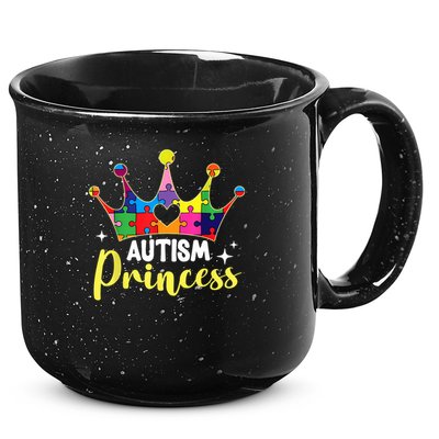 Autism Princess Daughter Autism Awareness 15oz Campfire Ceramic Mug