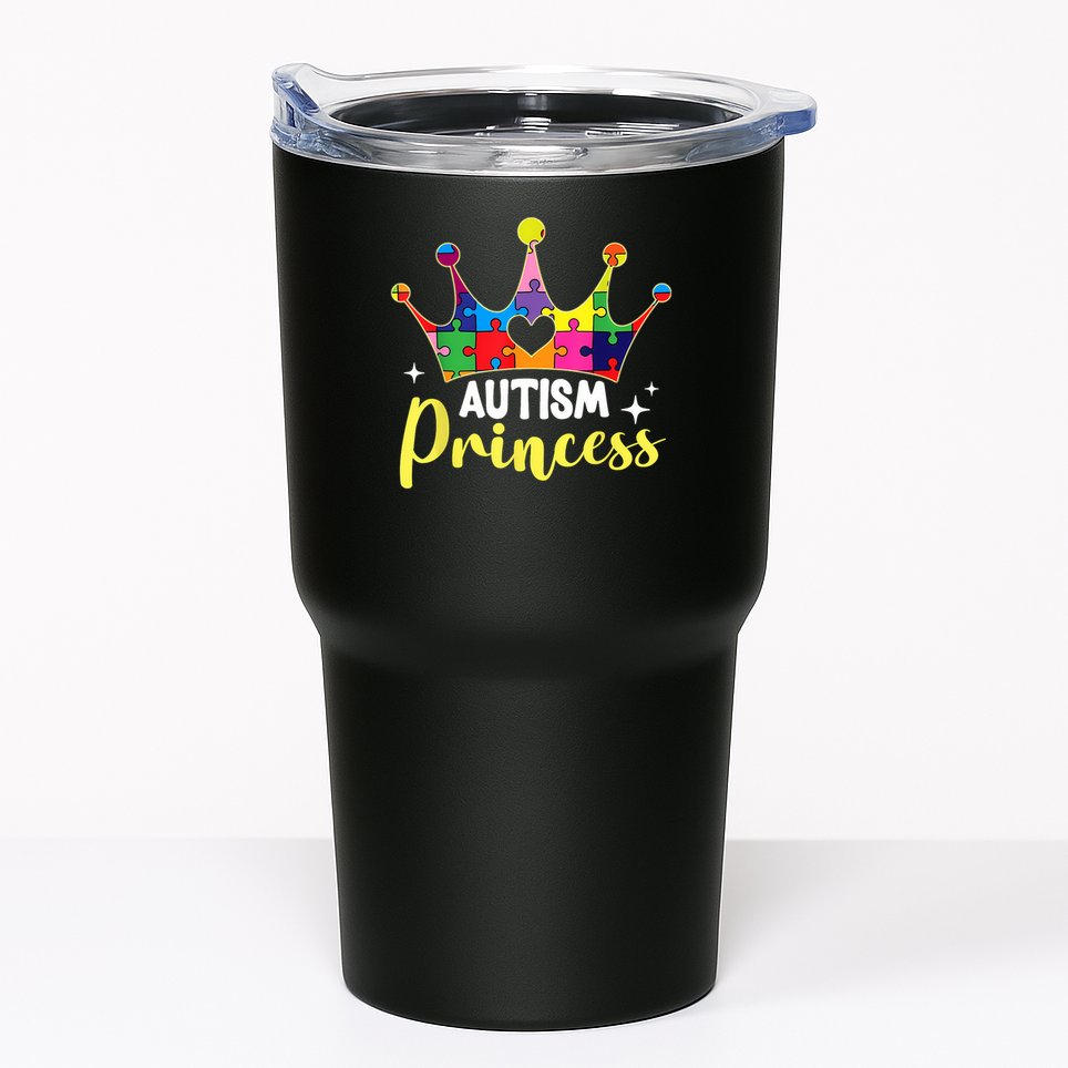 Autism Princess Daughter Autism Awareness Tumbler