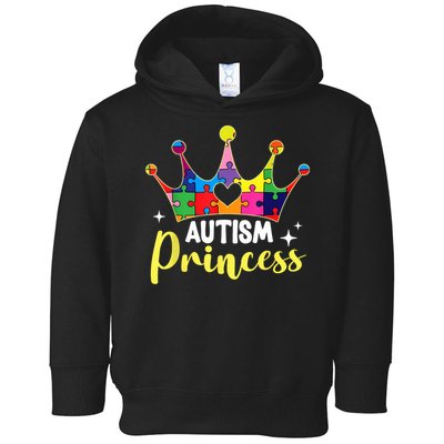 Autism Princess Daughter Autism Awareness Toddler Hoodie
