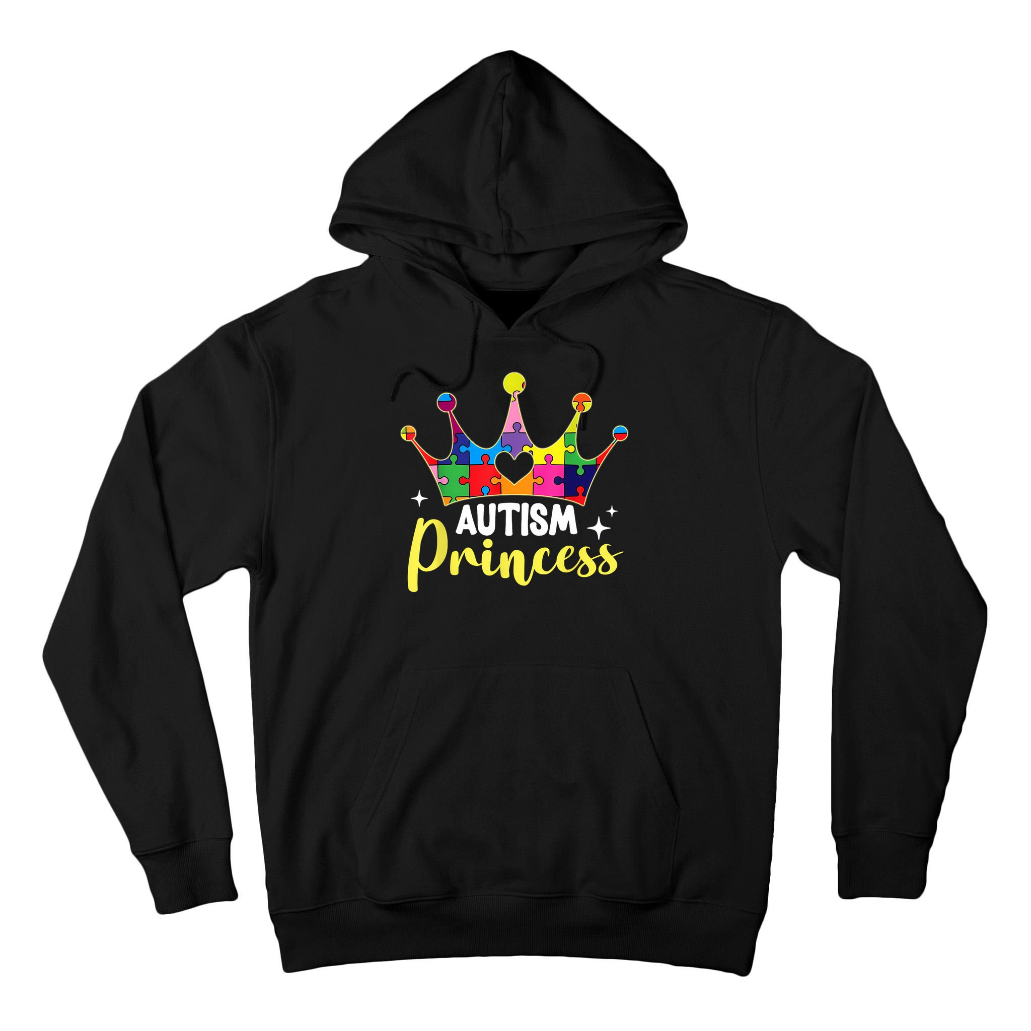 Autism Princess Daughter Autism Awareness Tall Hoodie