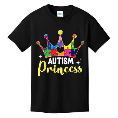 Autism Princess Daughter Autism Awareness Kids T-Shirt