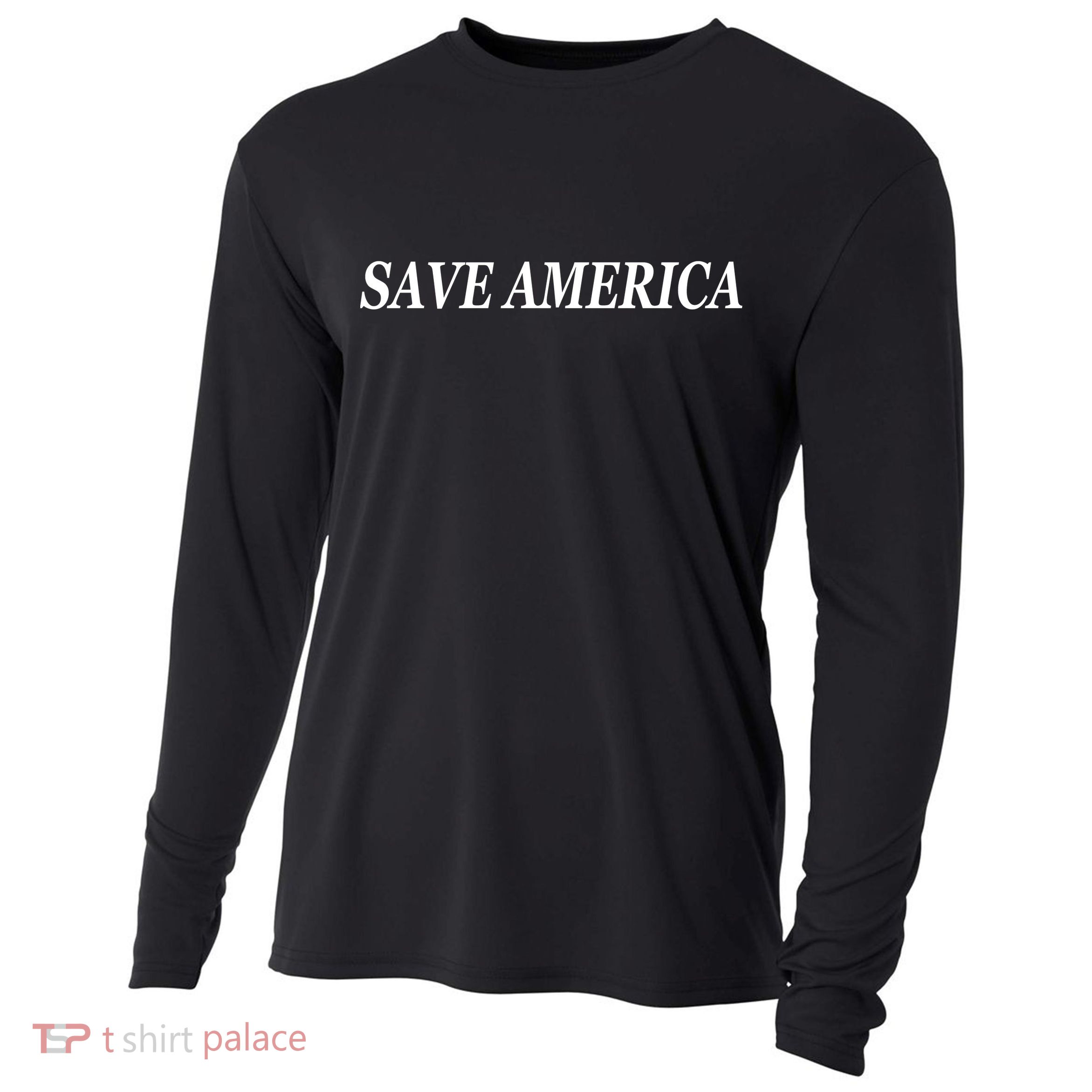 American President Donald Trump 2024 Save America US Election Cooling Performance Long Sleeve Crew