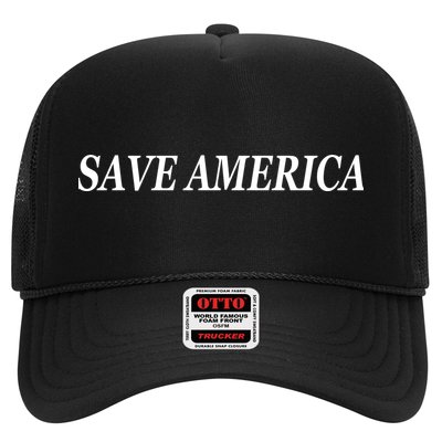 American President Donald Trump 2024 Save America US Election Trucker Hat