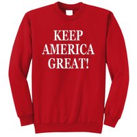 American President Donald Trump 2024 Keep America Great US Election Sweatshirt