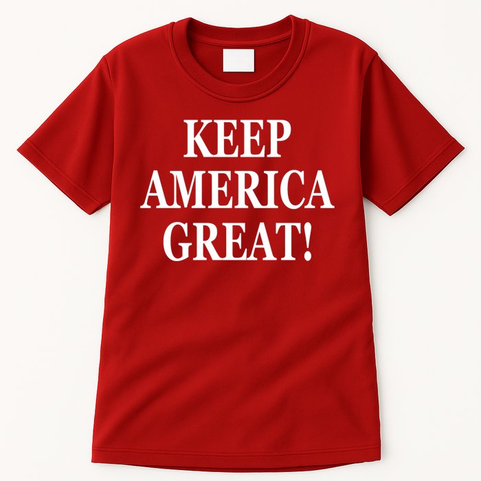 American President Donald Trump 2024 Keep America Great US Election Tall T-Shirt