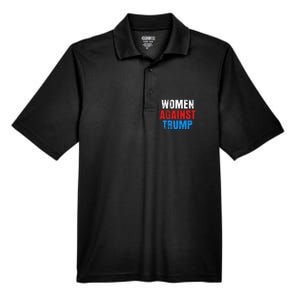 Anti President Donald Trump Women Against Trump Men's Origin Performance Pique Polo