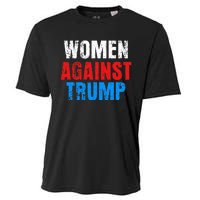 Anti President Donald Trump Women Against Trump Cooling Performance Crew T-Shirt