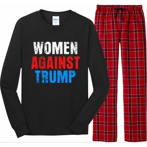 Anti President Donald Trump Women Against Trump Long Sleeve Pajama Set