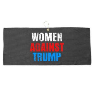 Anti President Donald Trump Women Against Trump Large Microfiber Waffle Golf Towel