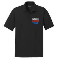 Anti President Donald Trump Women Against Trump PosiCharge RacerMesh Polo