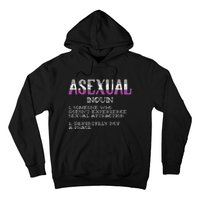 Asexual Person Definition Asexuality Pride Aromantic Ace Hoodie