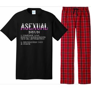 Asexual Person Definition Asexuality Pride Aromantic Ace Pajama Set