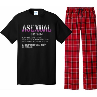 Asexual Person Definition Asexuality Pride Aromantic Ace Pajama Set