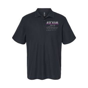 Asexual Person Definition Asexuality Pride Aromantic Ace Softstyle Adult Sport Polo