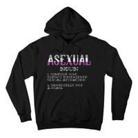 Asexual Person Definition Asexuality Pride Aromantic Ace Tall Hoodie