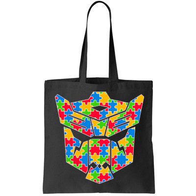 Autism Puzzle Dinobot Logo Bag