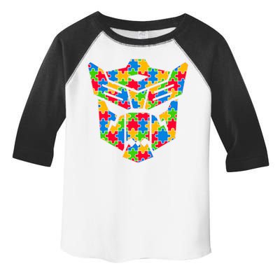 Autism Puzzle Dinobot Logo Toddler Fine Jersey T-Shirt