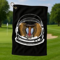 Ape Astronaut Golf Towel