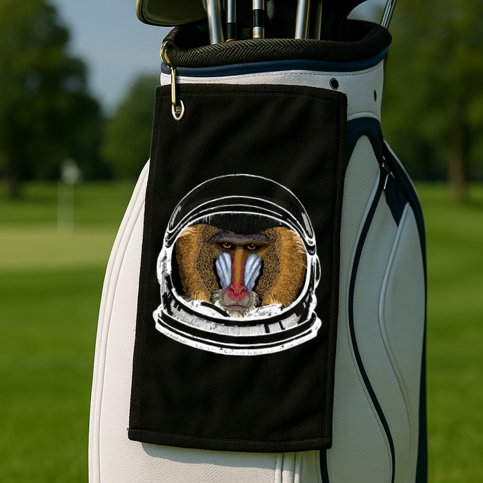 Ape Astronaut Golf Towel