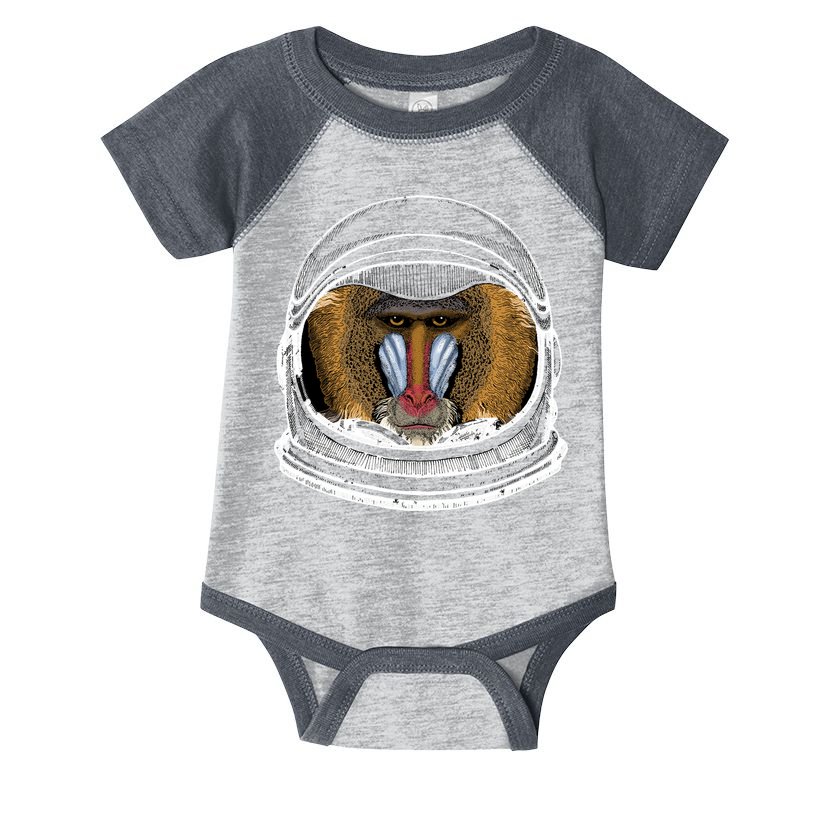 Ape Astronaut Infant Baby Jersey Bodysuit