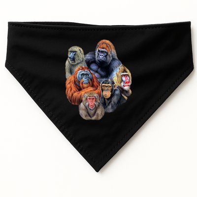 Ape Collage USA-Made Doggie Bandana