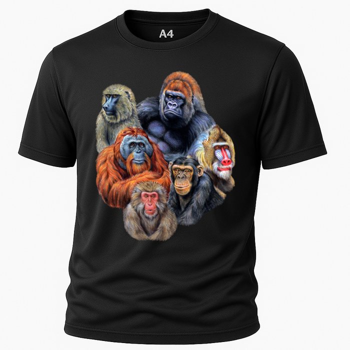Ape Collage Cooling Performance Crew T-Shirt
