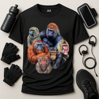 Ape Collage Cooling Performance Crew T-Shirt