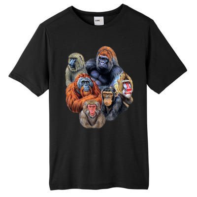 Ape Collage Tall Fusion ChromaSoft Performance T-Shirt