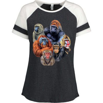 Ape Collage Enza Ladies Jersey Colorblock Tee