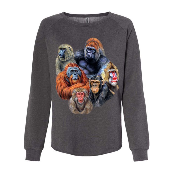 Ape Collage Womens California Wash Sweatshirt