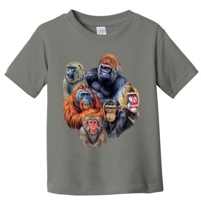 Ape Collage Toddler T-Shirt