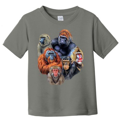 Ape Collage Toddler T-Shirt