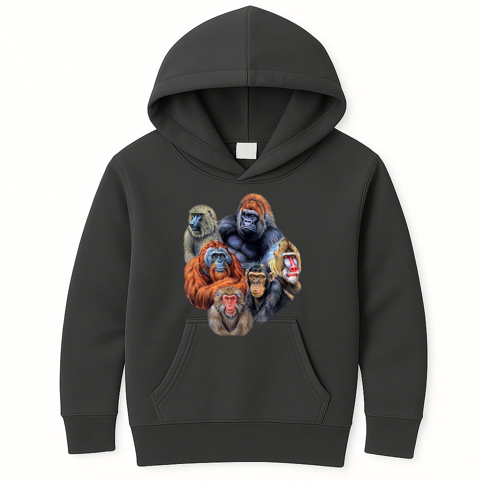 Ape Collage Kids Hoodie