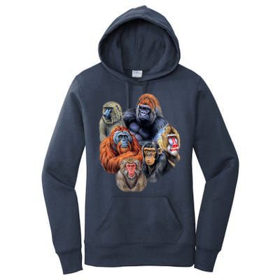 Ape Collage Women's Pullover Hoodie