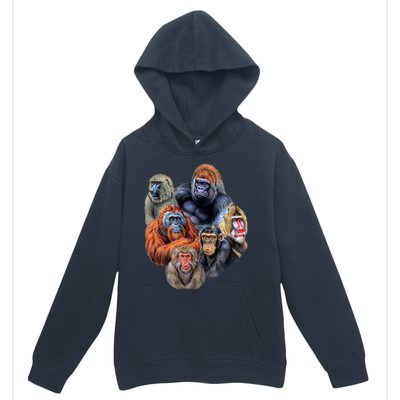 Ape Collage Urban Pullover Hoodie