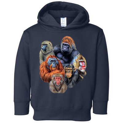 Ape Collage Toddler Hoodie