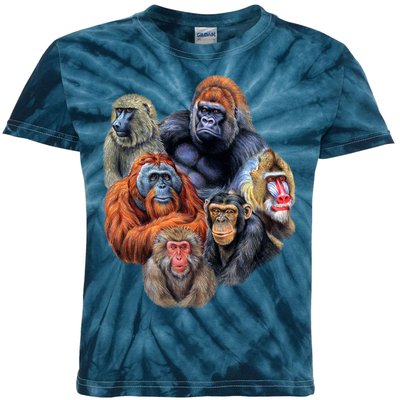 Ape Collage Kids Tie-Dye T-Shirt