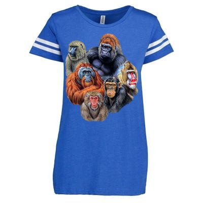 Ape Collage Enza Ladies Jersey Football T-Shirt