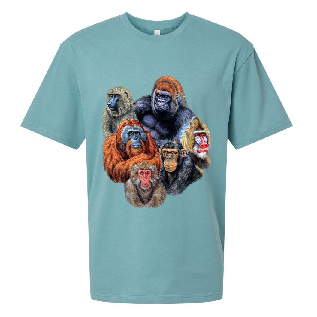 Ape Collage Sueded Cloud Jersey T-Shirt