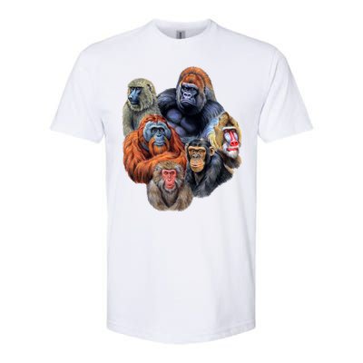 Ape Collage Softstyle CVC T-Shirt