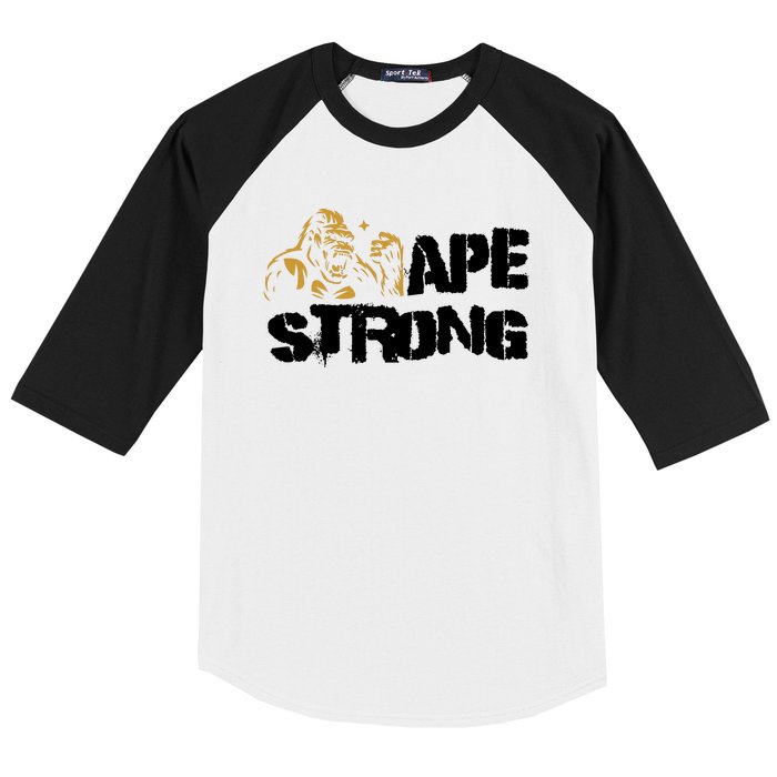 Ape Strong Baseball Sleeve Shirt