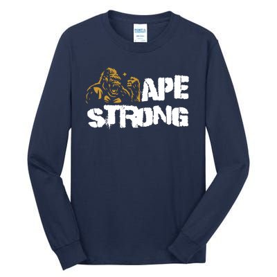 Ape Strong Tall Long Sleeve T-Shirt