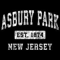 Asbury Park Est 1874 New Jersey Nj Vintage Established Sports Design T-Shirt