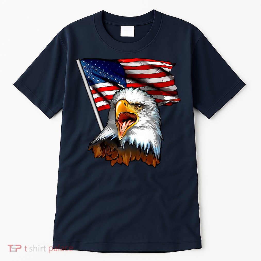 American Patriotic Eagle Flag Tall T-Shirt