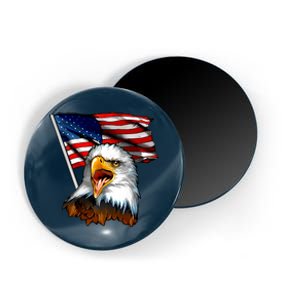 American Patriotic Eagle Flag Magnet