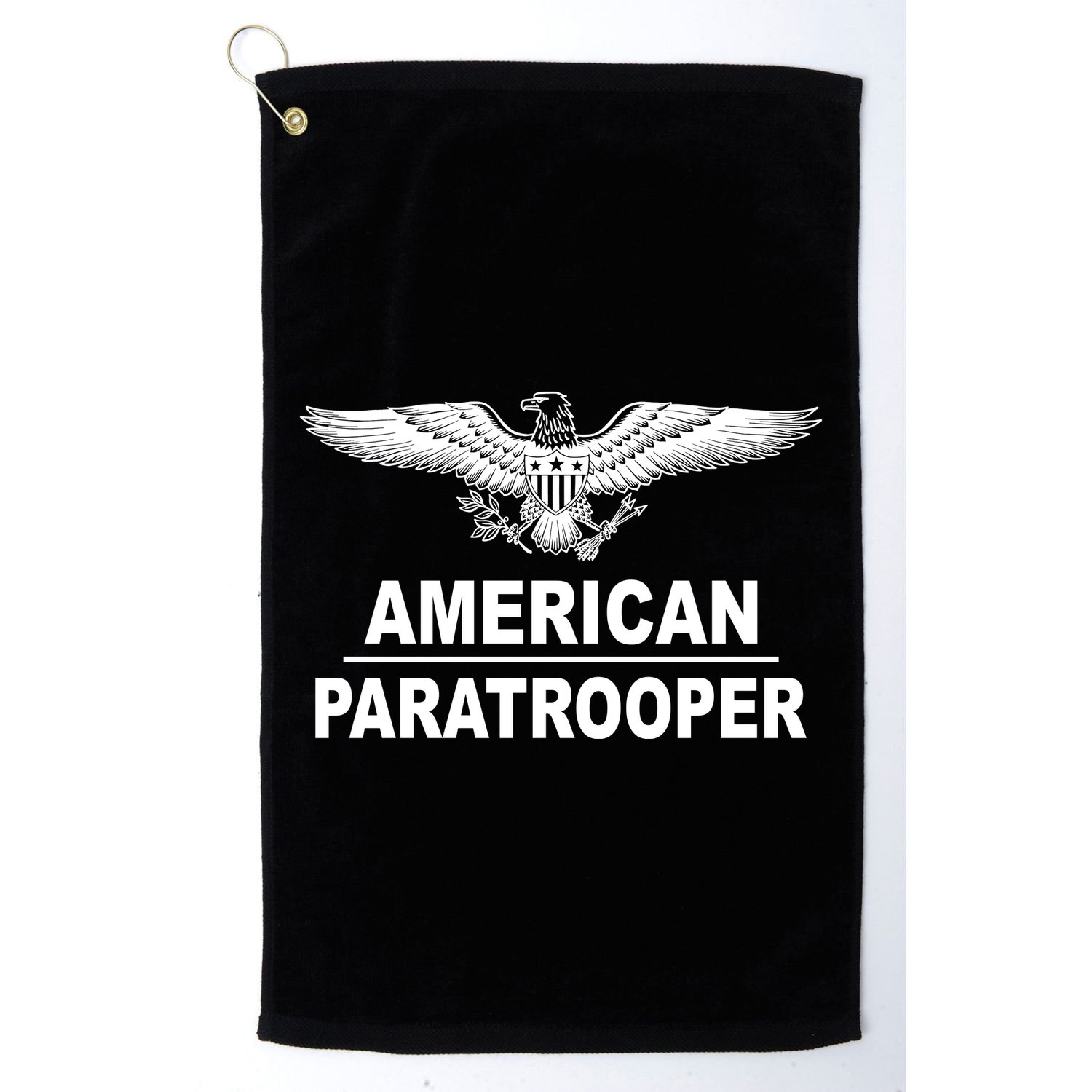 American Paratrooper Eagle Golf Towel