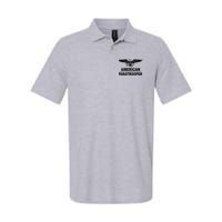 American Paratrooper Eagle Softstyle Adult Sport Polo