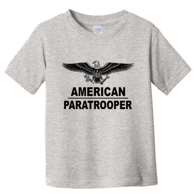 American Paratrooper Eagle Toddler T-Shirt