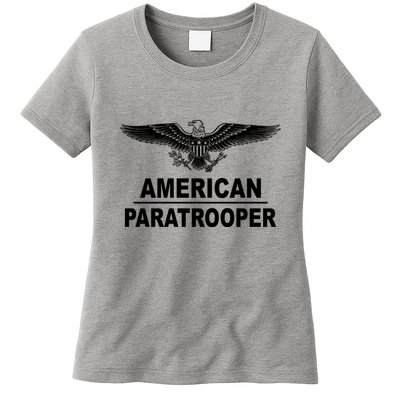 American Paratrooper Eagle Womens T-Shirt