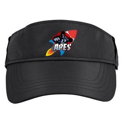 Apes To The Moon Adult Drive Performance Visor